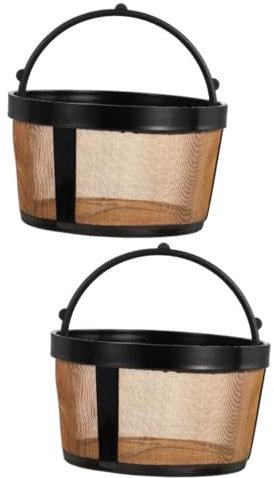 DIYEAH 2 Piezas Cesta De Filtro De Café Filtros De Café Filtrar Café Reutilizable Conformado Filtro De Taza De Café Cesta Del Filtro De La Máquina De Café Espresso Malla De Nailon