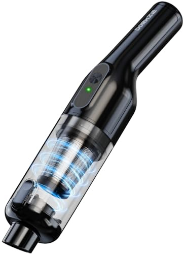dormzie Handheld Vacuum Cordless, 16000Pa Powerful Suction, Lightweight at 1.3 lbs, Rechargeable Car Vacuum Cleaners for Home Office Car Pets with Brushless Motor, Multiple Accessories