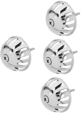 OSALADI 4 piezas Tapón de Desagüe para Urinario Inoxidable Filtro y Rejilla Urinaria Antisalpicaduras Resistente para Baño Masculino Accesorio Sanitario Duradero