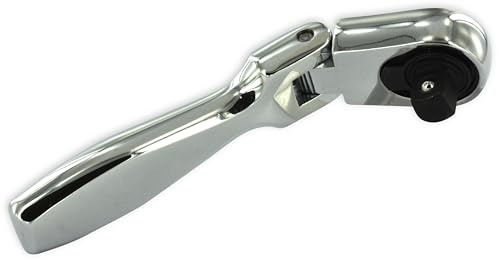 Tivoly - Clé à Cliquet de Poche 2 en 1 MiniMax - Vissage/Dévissage Hexagonale 6,35mm - Serrage/Desserrage 1/4 - Tête Pivotante à 180°