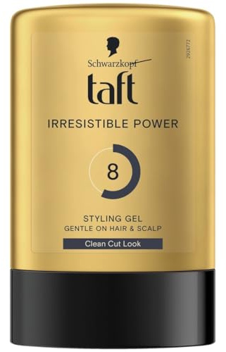 6er Pack - Schwarzkopf Taft - Irresistible Power - Haarstyling Gel Level 8-300ml