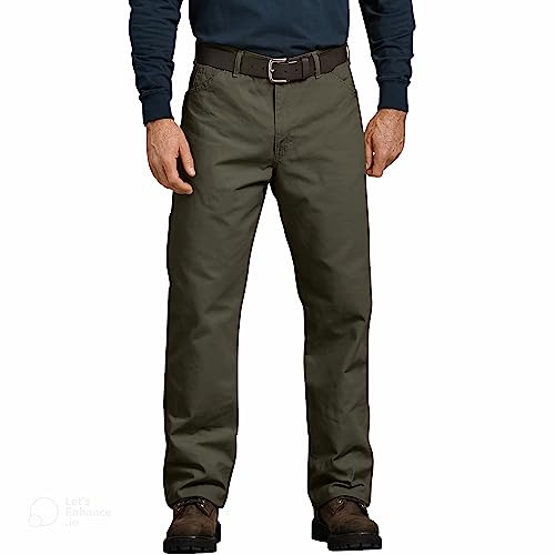 Dickies Duck Carpenter-herrjeans, ledig passform, raka ben, 36W / 36L