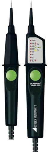 Gossen Metrawatt DUSPOL expert 1000 Zweipoliger Spannungsprüfer CAT III 1000 V, CAT IV 600 V LED, Vibration, Akustik