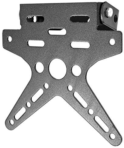 TNT SUPPORT LATERAL PLAQUE IMMATRICULATION UNIVERSEL NOIR