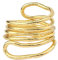 KUIYAI Bendable Snake Necklace Multi-Purpose Necklace Flexible Twist Jewelry (Gold)