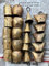Mango Gifts Rustic Metal Tin Cow Bells - Antique Finish Indian Bells for Crafts and Christmas Decorations With Jute Rope (Iron Tin Set of 20 Assorted)