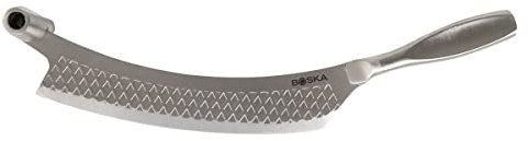Boska Holländisches Käsemesser Monaco+ Nr.8 / Sicher beidhändig verwendbar/Edelstahl/Non-stick BSF™ / Spülmaschinenfest/Silber
