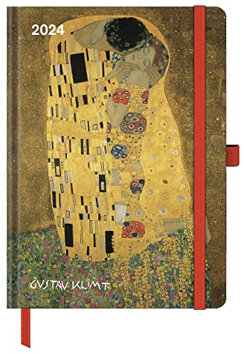 Gustav Klimt 2024 - Buchkalender - Taschenkalender - Kunstkalender - 16x22: ArtDiary