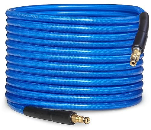 30M High Pressure Washer Replacement Hose for Karcher K2 K3 K4 K5 K6 K7 Series Extension Hose Drain Cleaning kit Fitting Quick Connector Blue