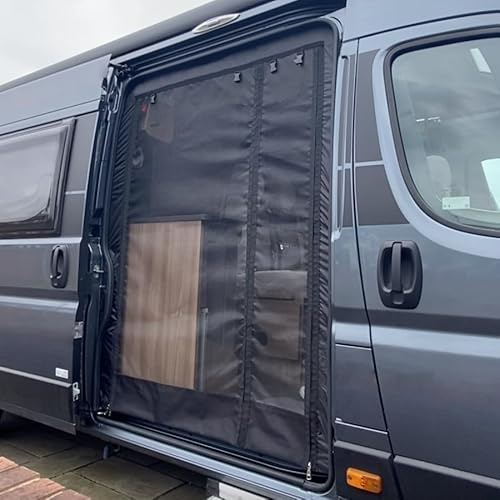 NOZONE Insect/Mosquito/Fly Screens for vans (OPTION 2: X250/X290 - H2/H3 R (EU right sliding door LHD) - Suits Fiat Ducato/Peugeot Boxer/Citroen Relay/Ram ProMaster 2006+ (X250/X290 models))
