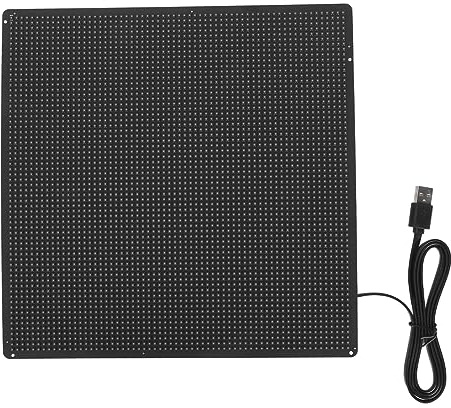 LED Panel, LED Flexible Screen USB 5V Scrolling 256 Colors APP Control for Stores