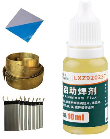 Lötpaste Flussmittel 10ML Flussmittel Löten Für Aluminium Lötflussmittel Flüssig Soldering Flux Kolophonium Lötpasten Flussmittel Lötfett Flussmittel Für Gold, Kupfer, Eisen, Zinn, Instrumente
