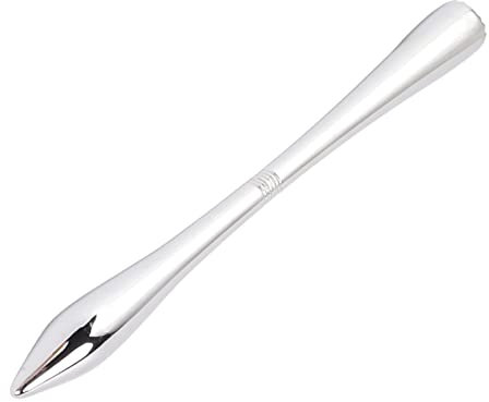 Ice Chipper Professional Manual Full Metal Food Grade Ice Crusher Stick for Kitchen Bar Restaurant (Type B)