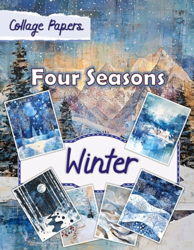 Four Seasons - Winter: Collage Papers