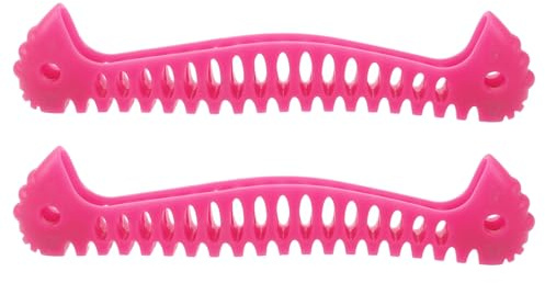 HOLIDYOYO Protezione per Lame Pattini da Ghiaccio 2 Pezzi in TPE Elastiche Rosa per Pattinaggio Artistico e Hockey su Ghiaccio Copertura Lama Leggera e Resistente Accessorio per Ragazzi e