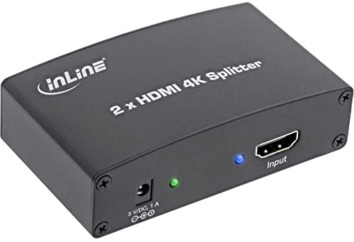 InLine 65009 HDMI Splitter/Verteiler, 2-fach, 4K2K kompatibel