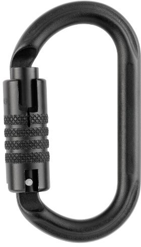 Petzl Oxan Triact Lock Karabiner, Schwarz