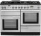 Rangemaster Professional Plus 110 Dual Fuel FSD Range Cooker - Freestanding - PROP110DFFCR/C - Cream / Chrome