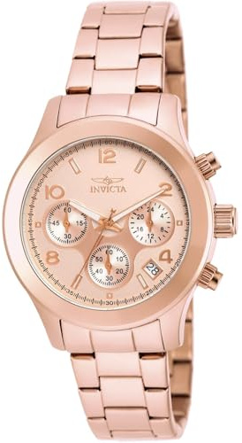 Invicta Women's 19218 Angel Analog Display Japanese Quartz Rose Gold Watch