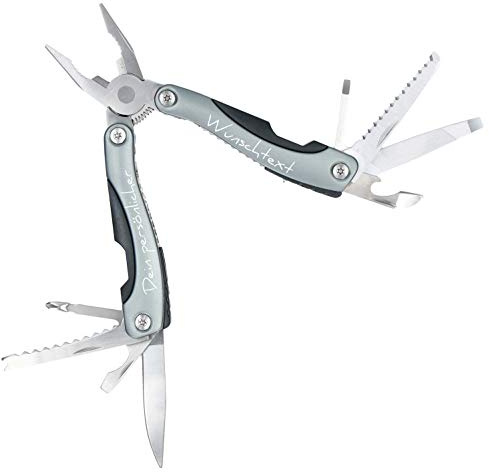 Personalisiertes Multifunktions-Taschenmesser - 8in1 Edelstahl Multitool | Vatertagsgeschenk, Outdoor Werkzeug, Camping Zubehör, Geschenkidee Männer, Edelstahl Klingen, Klappmesser praktisch