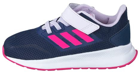adidas Jungen Unisex Kinder Runfalcon Indoor Laufschuh, TECIND/SHOPNK/PRPTNT, 21 EU