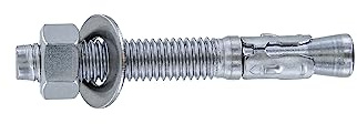Conquest 316 Stainless Steel Concrete Wedge Anchors 1/2 x 3 3/4 - Heavy Duty Anchor Bolts for Marine, Coastal, and Outdoor Environments (25 Pack)