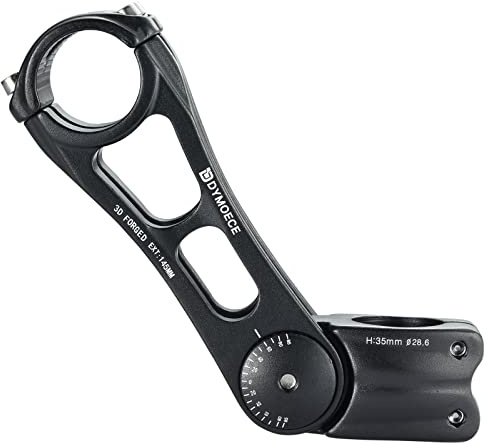 D Dymoece Bike Stem 0-70 Degree 31.8mm Bicycle Stem Extender Riser Adjustable for MTB Mountain Bike Road Bike BMX 90mm 110mm 145mm