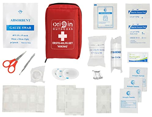 Origin Outdoors Hiking Erste-Hilfe-Sets für Camping & Reisen Mehrfarbig 4.5 cm