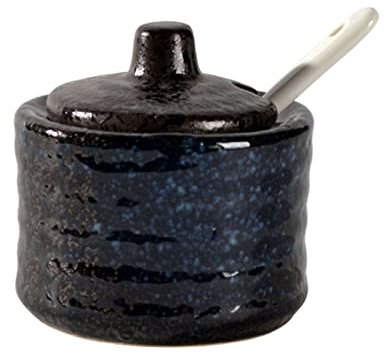 lait Sucrier japonais avec couvercle, mini pot à sucre, pot à épices for récipient à sucre, for comptoir de café-w-70ML pot ( Couleur : T , Taille : 70 ML ) Bocaux à épices ( Color : N , Size : 70ML )