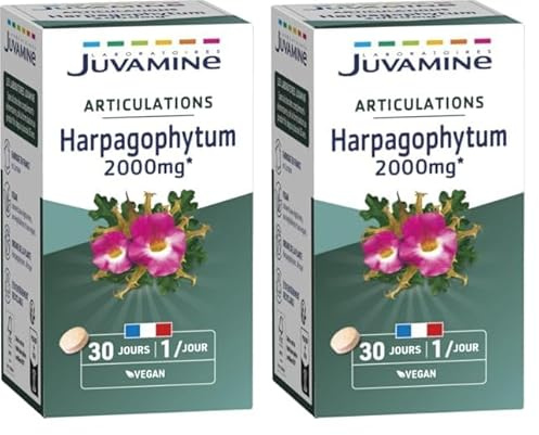 JUVAMINE - Articulations - Harpagophytum 2000 mg - 30 Comprimés (Lot de 2)
