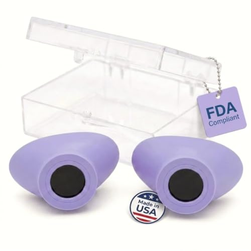 Super Sunnies Slim Flex UV Eye Protection, FDA Compliant Individual Tanning Goggles Eyeshields (Lavender)
