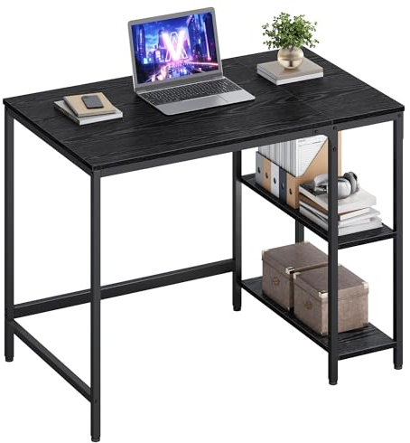 VASAGLE Computertisch, Bürotisch, moderner Stil, 100 x 50 x 76 cm