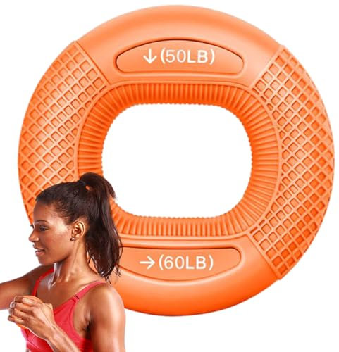Genikeer Unterarm Finger Handgelenk Trainer | Silikon Ring Griffkraft Trainer | Handmuskeltrainer Grip Strength Trainer Geeignet Für Massage Und Dekompression, Fitness Klettertraining