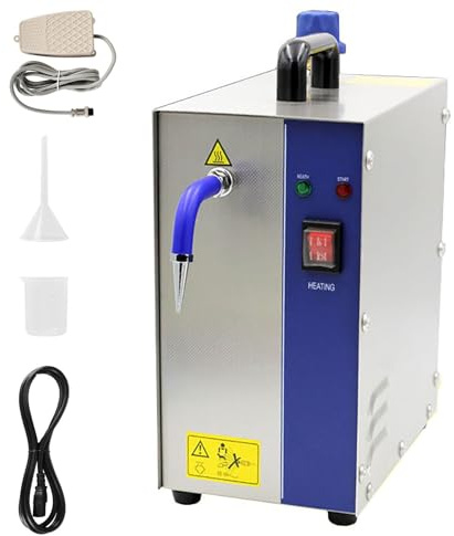 Smycken Steam Cleaner Machine, 1300w 2l Professionell Gem Steam Cleaner Washer, Rostfritt Stål Smycken Rengöring Utrustning