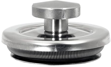 ALLINOX Tappo Per Ispezione HT Alte Temperature Canna Fumaria In Acciaio INOX Con Molla Per Tubo Uscita Fumi e Sistemi Camino (DN 130)