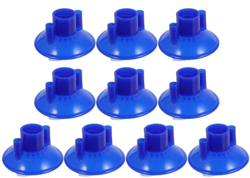PRETYZOOM Mop Head Clamp 2.75In Plastic Fastener – Quick-Swap Clip for Round Mop Refills, Universal Fit for Home & Commercial Cleaning