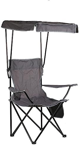 GYKOZY Silla Plegable Parasol Multifuncional, La Altura De La Silla Es Adecuada para La Mayoría De Las Personas, Adecuada para Playa, Camping, Barbacoa Y Pesca, Etc.