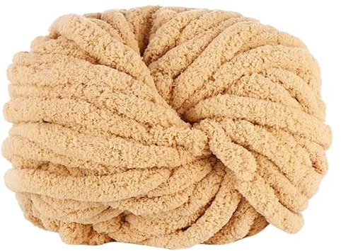 Maxee Dicke Wolle Garn 250g, Sperrige Armstricken Wolle, Soft Arm Knitting, XXL Grobstrick Weiches Wollgarn, zum Häkeln für Decke, Perfekt zum Weben von Haustier Nest, Decken, Zierkissen.