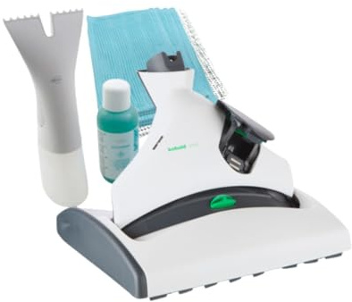 VORWERK FOLLETTO SP530 Rigenerato Come Nuovo – Pulilava per VK140 e VK150 Come Nuova con 3 Panni e Detergente – Lavapavimenti Oscillante per Pulizia Profonda su Parquet, Gres e Marmo