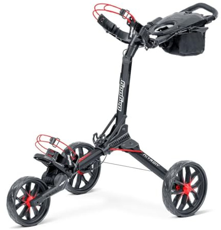 Bag Boy Nitron - Carrello da golf, colore: Rosso/Nero