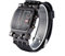 Jadpes Elektronische Uhr, Binäre Uhr, männlich weiblich elektronische led Uhr pu Strap Datum Funktion Armbanduhr