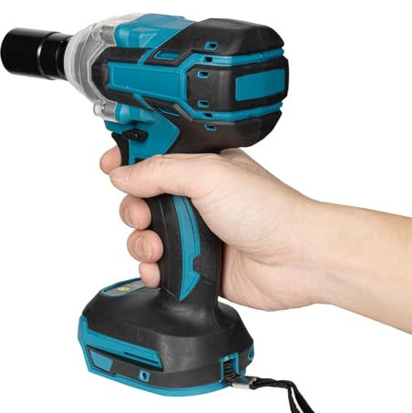 Wangkangyi Juego de destornilladores de impacto, 1/2, 520 Nm, 6 piezas, compatible con 18 V, 4000 rpm