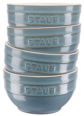 STAUB, Schalen 14 cm Set, 4-fach, rund, Ceramic By