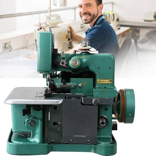 XDLYWUZIQ Overlock-Maschinen, Einstellbare Stichlänge Und 3000 Stiche Pro Minute, Overlock-Maschinen Mit 3-Stich-Funktion, Tragbare Nähmaschine Für Anfänger