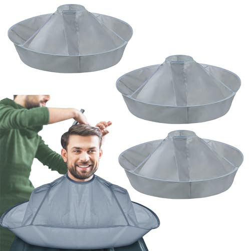 Haarschneideumhang mit Regenschirm, Haar-Zubehör, Haarwickel, DIY-Haarschneideumhang, faltbarer Haarschnitt-Umhang, DIY-Haarschneide-Umhang, Regenschirm-Umhang zum Schneiden, Färben, Dauerwelle