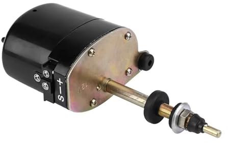 Wischerarm Wischerblatt Für Willys Für Jeep Für Traktor Für Fischerboot Für Caravan 70mm 12V 105° Scheibenwischermotor 01287358 7731000001 Scheibenwischer Motor