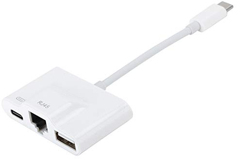 aqxreight Adattatori Ethernet USB Scheda di Rete Cablata Esterna Ricaricabile USB per Computer Tablet RJ45