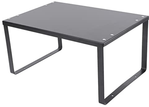 Ciieeo Küchenregal Gewürzregal aus Metall Robuster Kohlenstoffstahl Platzsparend für Arbeitsplatte Vielseitig Einsetzbar als Gewürzhalter und Küchenutensilien Organizer