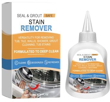 Mehrzweck-Fleckenentferner Gel, 100ml Gel-Fleckenentferner, für Badezimmer-Fugen, Dusche, Dichtungen, Waschmaschinen