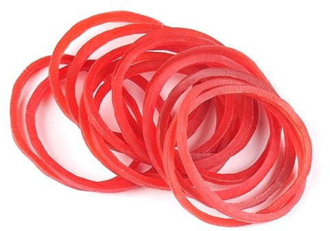 HOMSFOU 500g Elastic Band for Vegetable Tying Stretchable Kitchen Rubber Bands Strong Elasticity